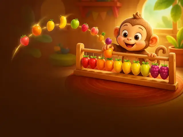 العد إلى عشرة — قالب فيديو أطفال من ClipyToons