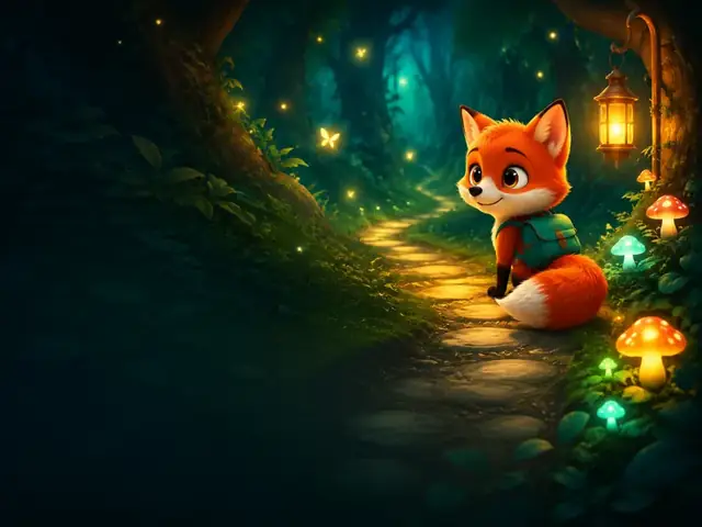 درب الثعلب — قالب فيديو أطفال من ClipyToons