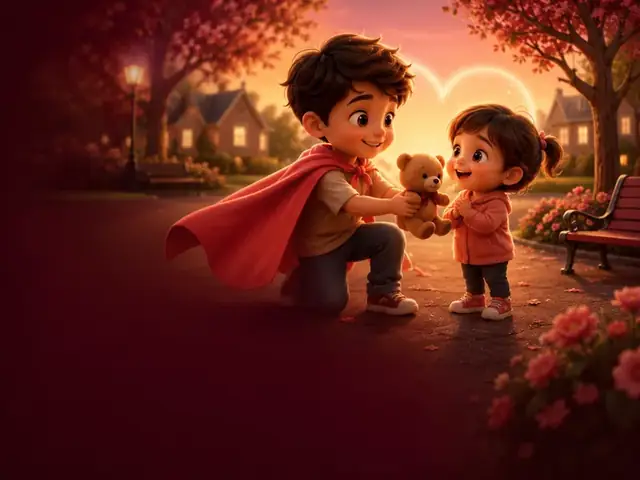 عباءة اللطف — قالب فيديو أطفال من ClipyToons