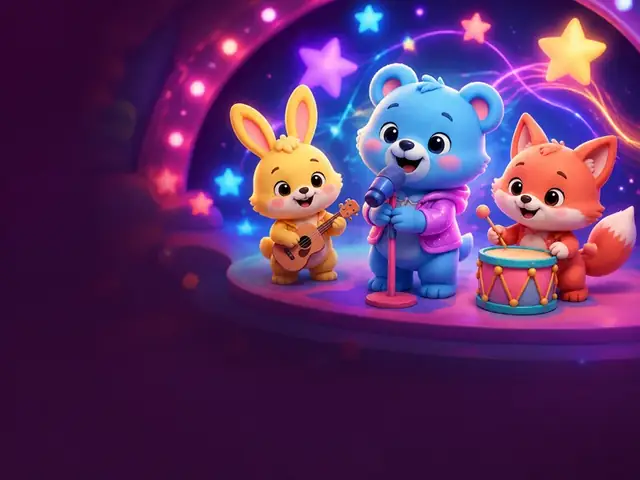 أغنية أطفال أصلية — قالب فيديو أطفال من ClipyToons
